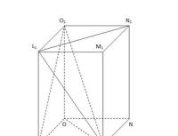 Объём и площадь поверхности правильной четырёхугольной призмы